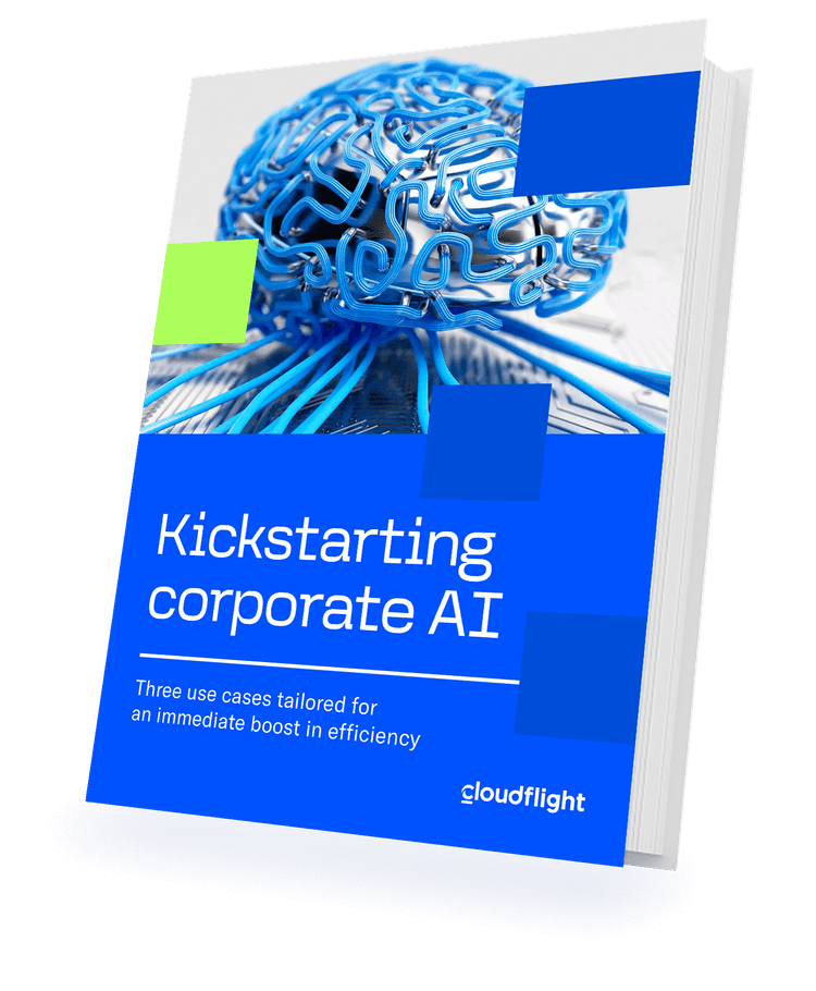 Kickstarting corporate AI