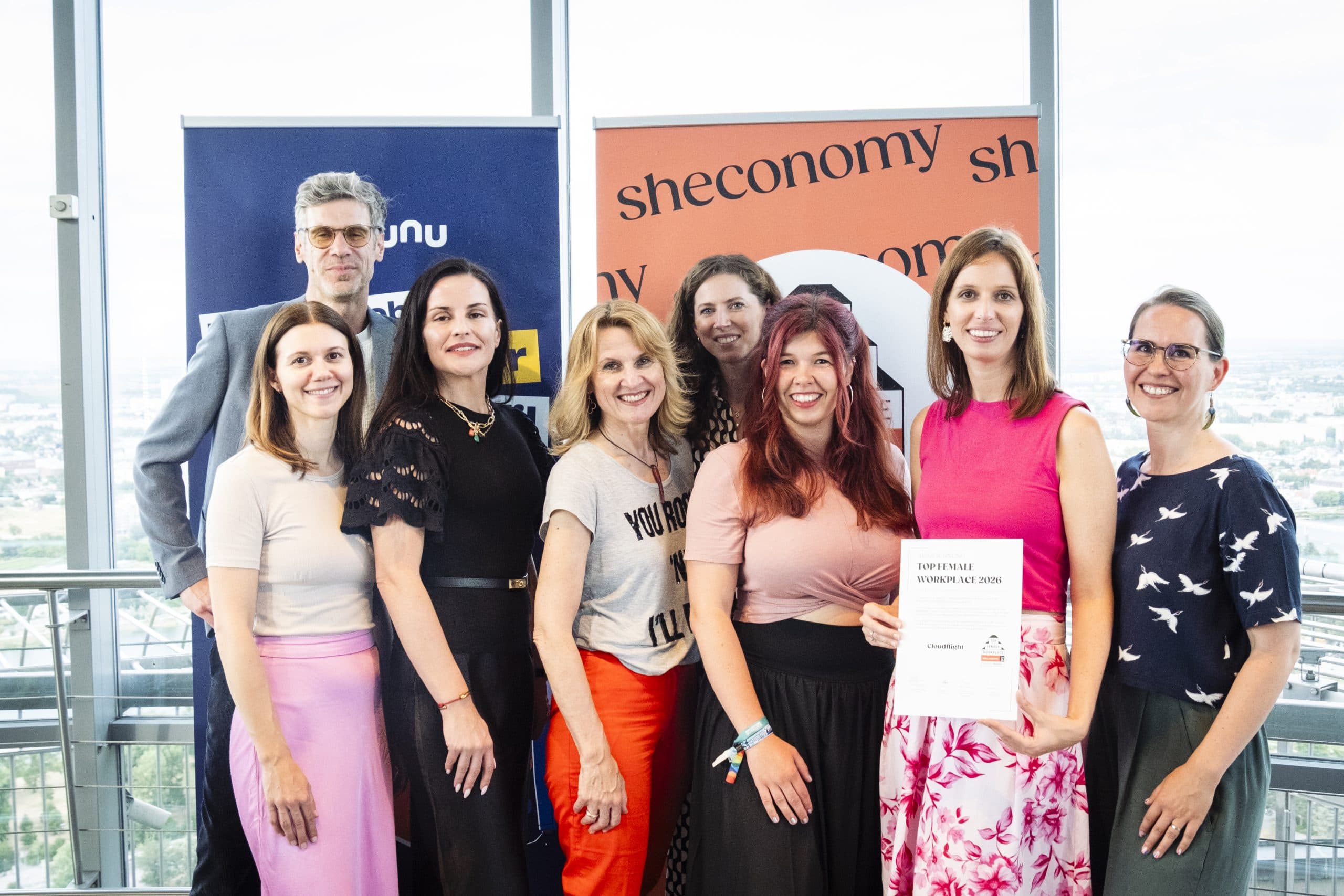 Award picture of Top Female Workplace 2026